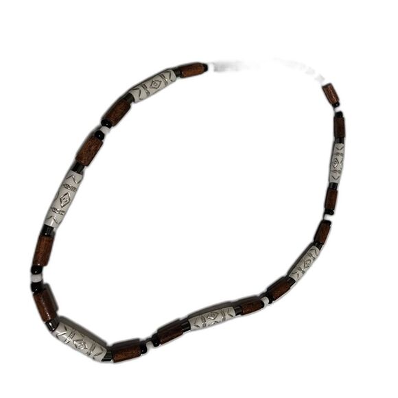 Multicolored beads necklace - Picture 3 of 3